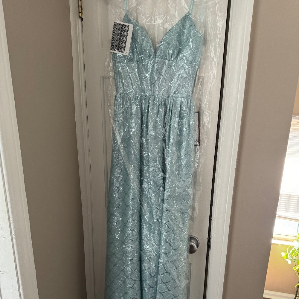 Crystal Doll - Blue Mermaid Dress